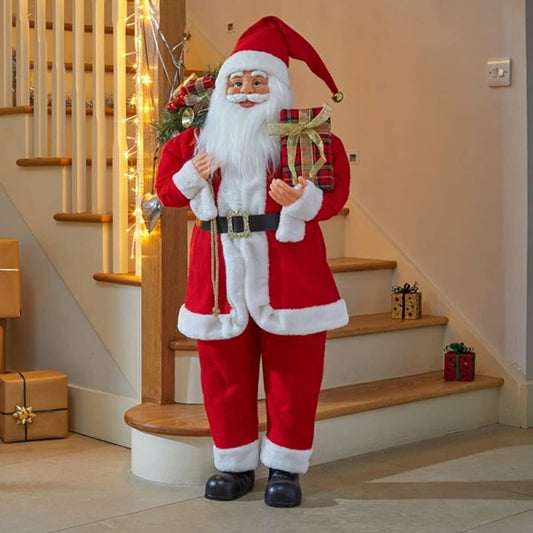 Standing Santa Claus Festive 100cm