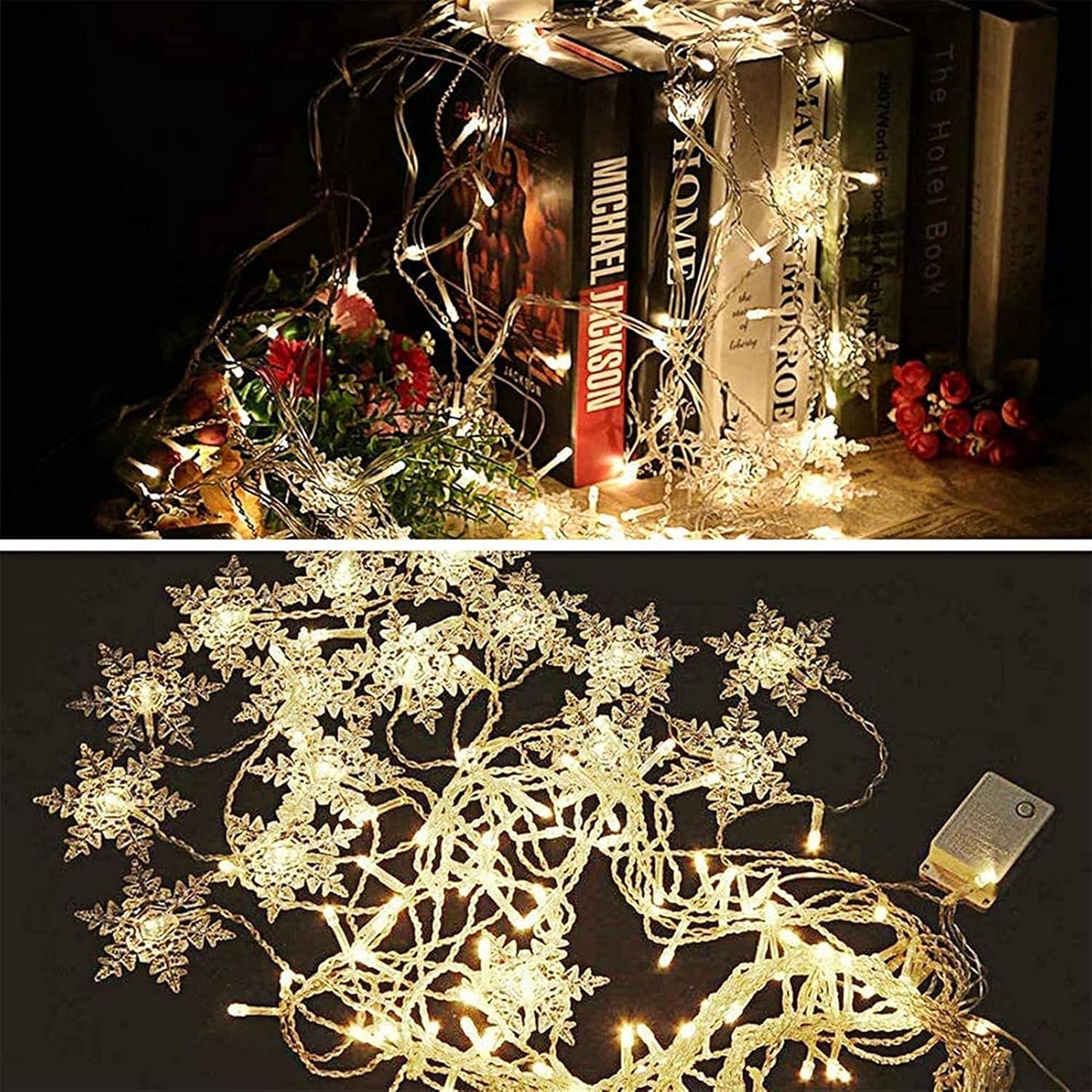 Christmas LED Curtain String Lights