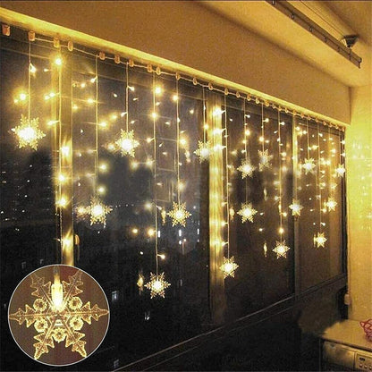 Christmas LED Curtain String Lights